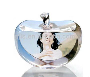 photo crystal apple souvenir