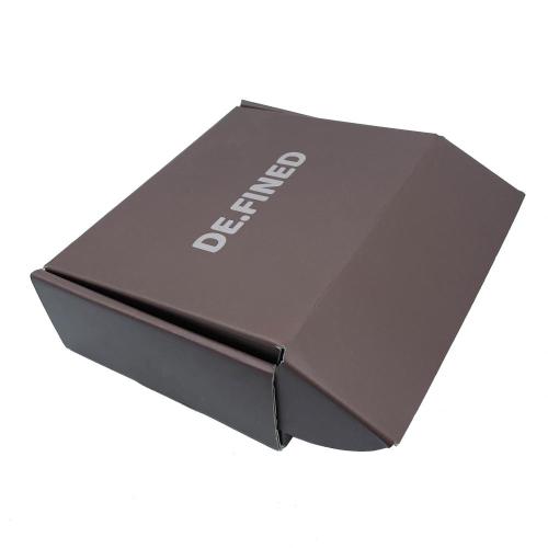 Customized Chocolate Colour Mailer Shipping Boxes