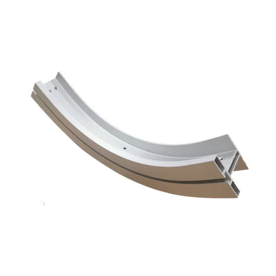 H-shaped aluminum alloy profile track