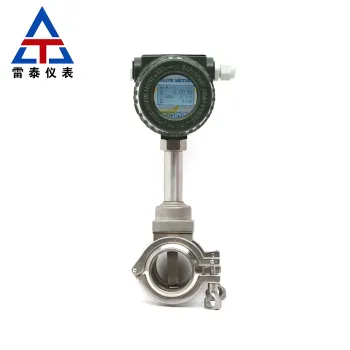 Explosion proof vortex street flowmeter