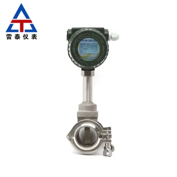 Explosion proof vortex street flowmeter