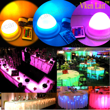 High Quality LED Light Table Centerpieces for Wedding Decorations with Multi-Color Lights