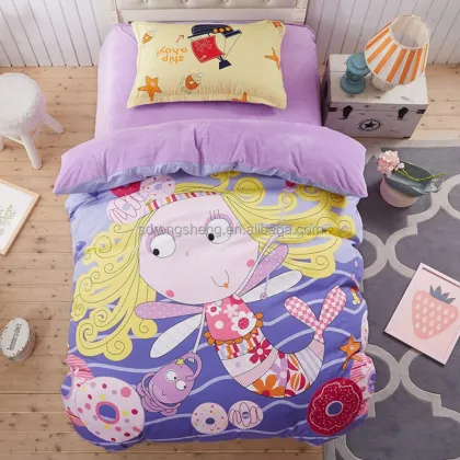 Cute Cartoon Microfiber Quilt for Children