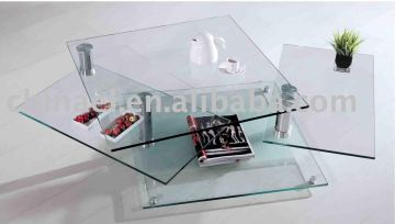 glass metal coffee/tea/desk table CT636