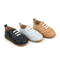 Floral Real Leather Unisex Baby Casual Shoes