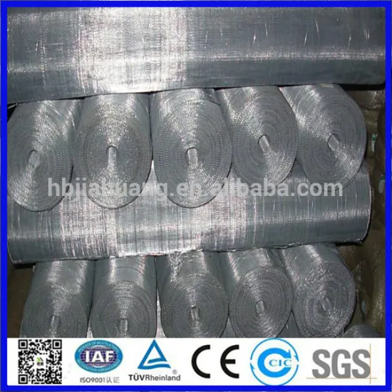 Galvanized square Metal Steel wire mesh