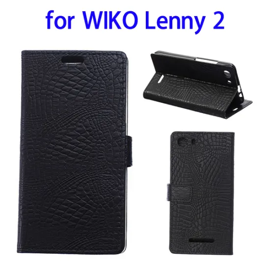 Hot Selling Crocodile Texture Leather Case for Wiko Lenny 2