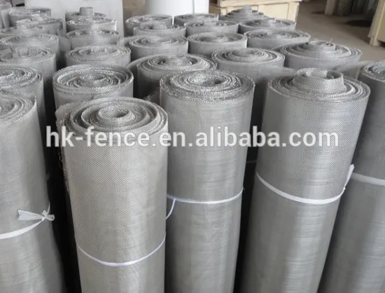 twill weave SUS 304 stainless steel wire mesh screen