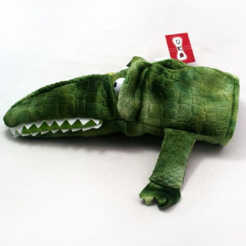 ぬいぐるみの動物の恐竜の手の人形