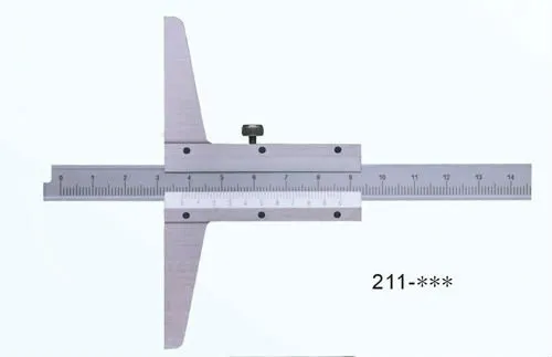 211-520 0--150mm Stainless Steel Vernier Depth Gauges