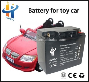 New Arrival 12v 17ah lead acid battery operated animal battery car