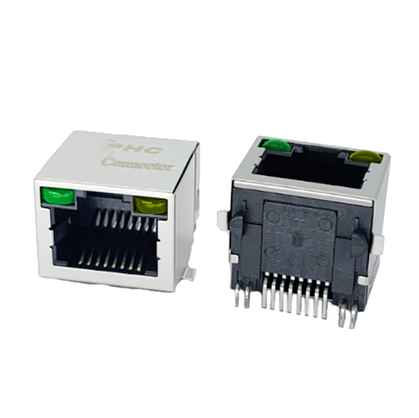 W / LED Shirmed SMT RJ45-Anschlüsse