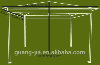 garden pavilion gazebo/pavilion gazebo/outdoor gazebo