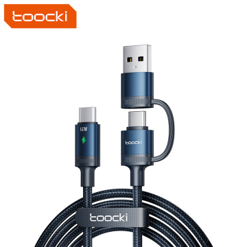 Toocki 60W Dual Ports USB-C to Type C Charging Cable