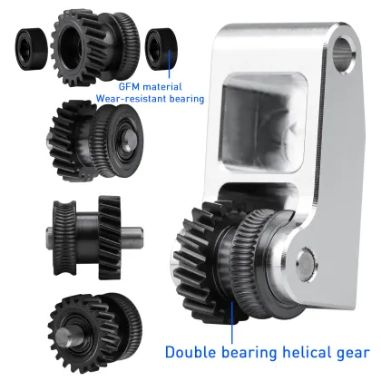 Hardened Steel Extruder Gear for Bambu Lab x1x1c / p1p 3D Printer