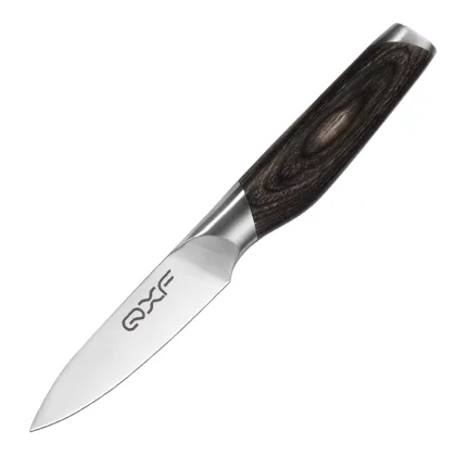Pakka Wood Handle Professional 3.5 Inch Stainless Steel Fruit Knife