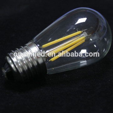 2014 New Product Pendant Lighting E27 6W Clear Glass Led Filament
