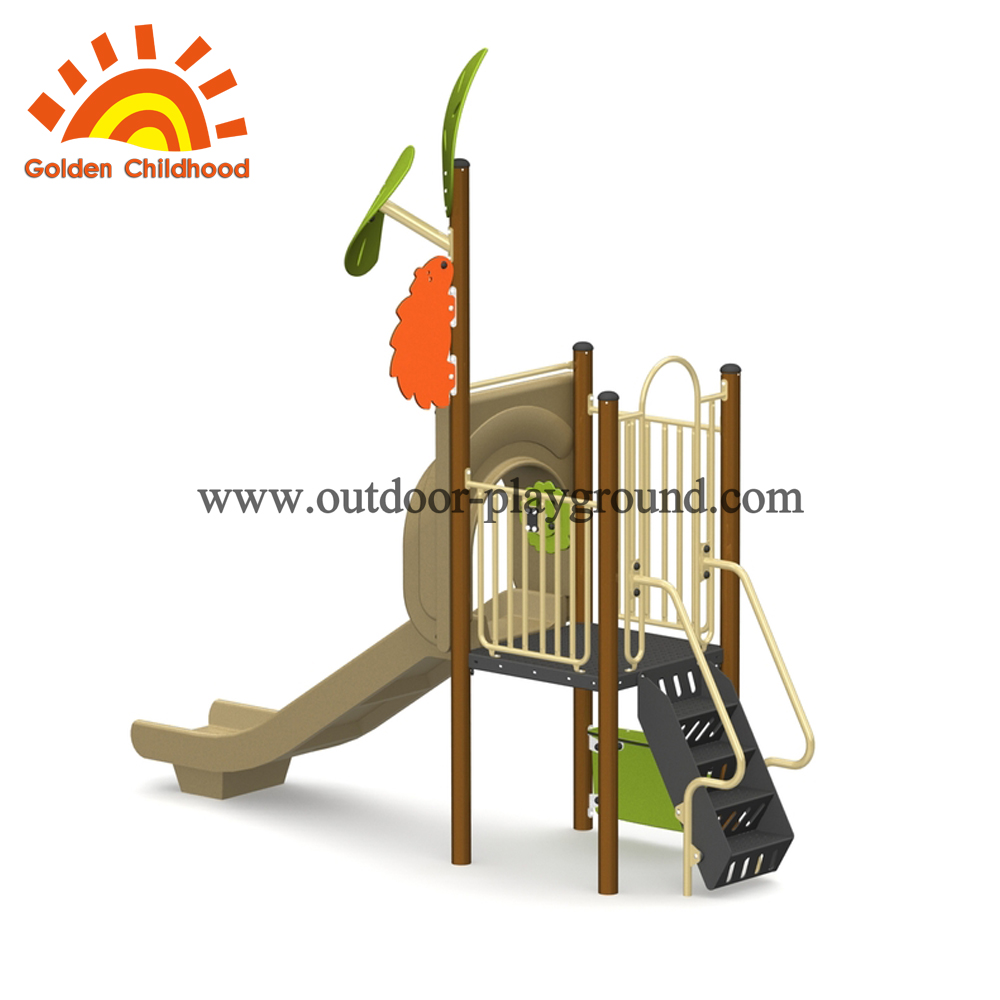 Simple Maple Leaves Style Outdoor Playground Equipment