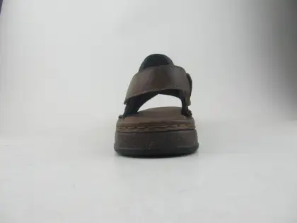 leather casual men sandals from factory