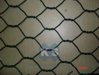 Galvanized Pvc Coated Double Twist Hexagonal Gabion Wire Mesh For Scour Protection