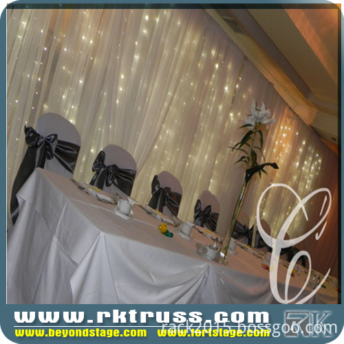 Wedding gifts with high quality for you!!household and wedding gifts beat pipe and drape for events/ wedding made in China