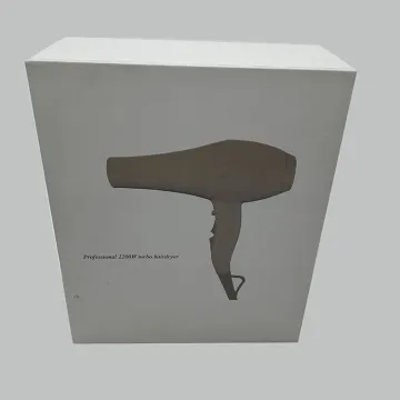 Hair Dryer Packaging Cardboard Book Shaped Box