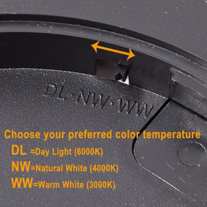 Light Worx Ceiling Light - Moon LED Ceiling Lamp Round