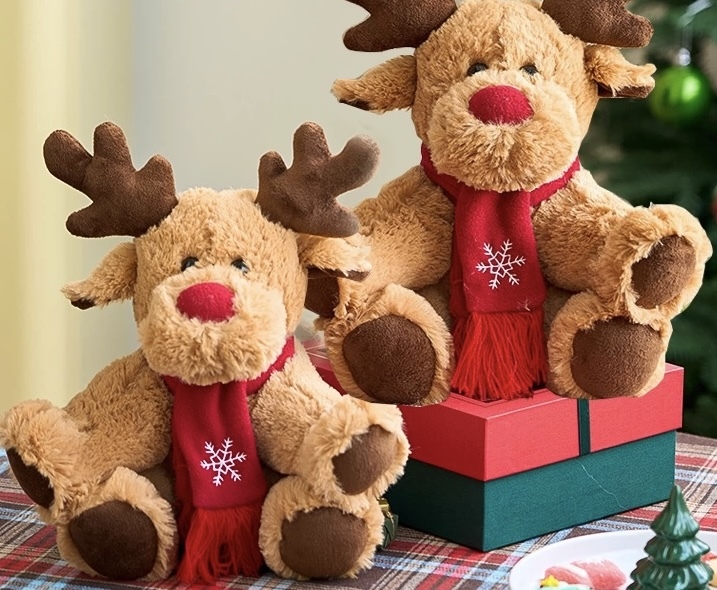 CSCC2025 New Furry Deer Baby Christmas Doll