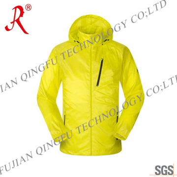 Hi-Viz Best Fabric Wind Jacket for Outdoor Sport (QF-3326)