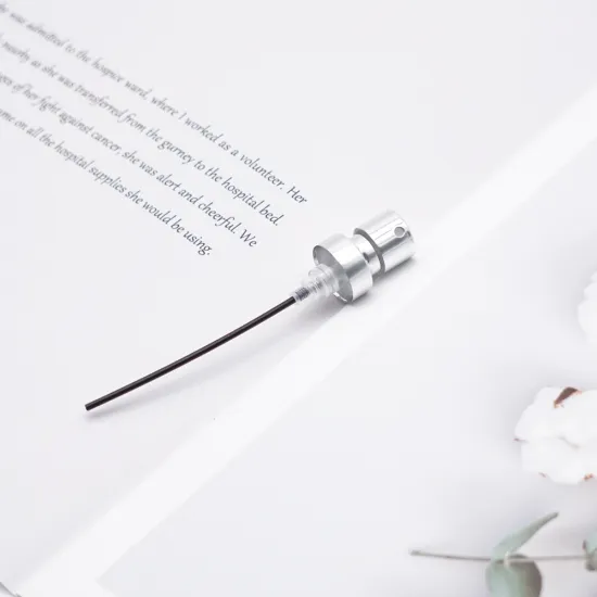 Crimp Perfume Spray Pump Aluminum Custom Perfume Sprayer