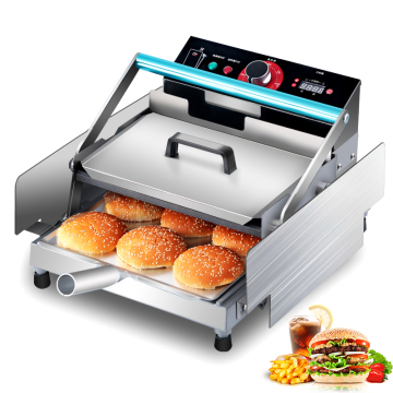 Hot Sale Burger Buns Toaster &amp; Burger Making Machine