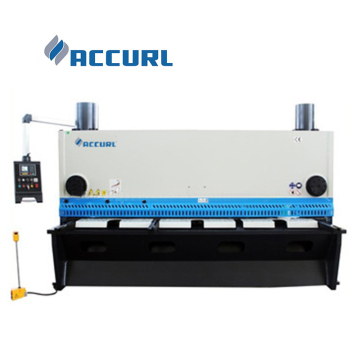 เครื่องกรรไกรไฮดรอลิกความเร็วสูง Hydraulic Guillotine MS8-10X4000 มาตรฐานความปลอดภัยในยุโรป
