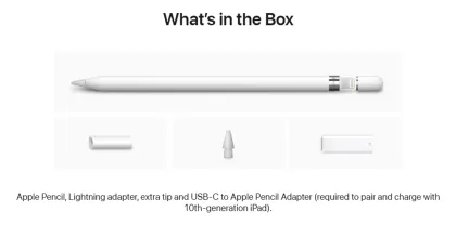 Ru 1st gen Apple pencil ipad pencil 1