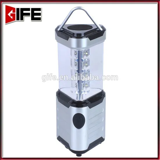 Wholesale Battery Operated Electric Stand Lantern Small Outdoor Emergency 12 LED Camping Lantern
