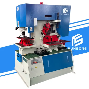 Hydraulic Ironworker Machine: CNC Angle Line Punch and Shear