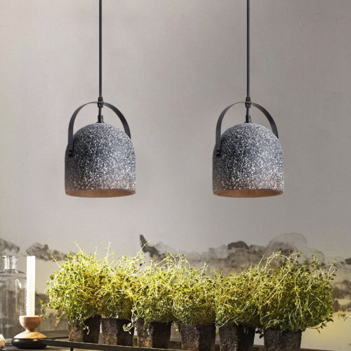 LEDER Concrete Modern Pendant Light