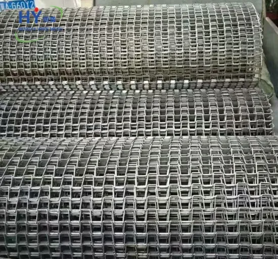 Fine Stainless Steel Honeycomb Belt / Wire Mesh