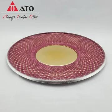 ATO Elegant Embossed plate with Aluminzing&Spray