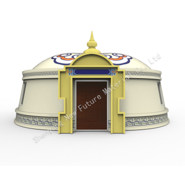 Modern Geodesic Dome Canopy Tent - 180mm Thickness White Steel Pipes Outdoor Villa Office Shop Toilet Sandwich Panel