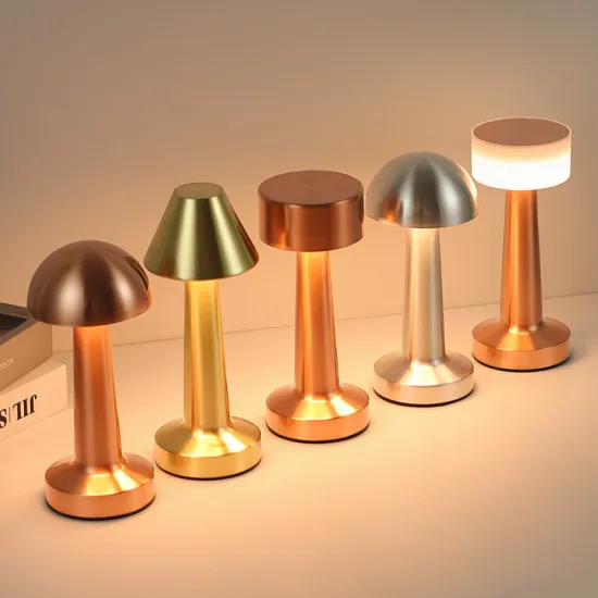 Rechargeable LED Touch Table Lamp for Bedroom and Restaurant Decor