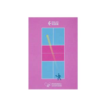 Enlio Outdoor Pickleball Court Flooring Colorful Durable