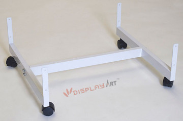 H-unit grid base parts floor display racks