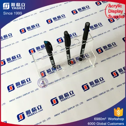 Manufacturer in China colorful acrylic pen holder