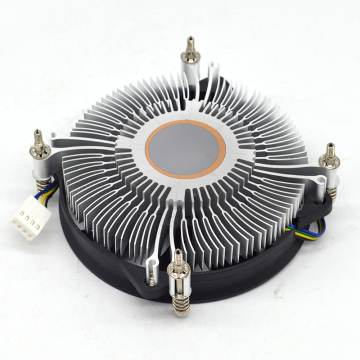1U Intel LGA 115X Kompatible Ultra -dünne Kupferkern -CPU -Kühllüfter