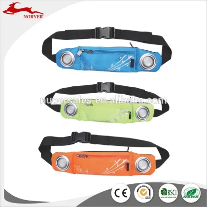 2017 Waterproof waist bag,mens sport waist bag,sports waist bag lycra led running belt