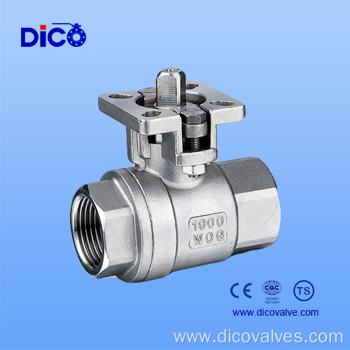 Wenzhou Water Treatment 2PC Ball Valve