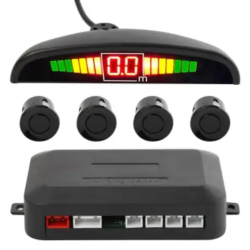 Universal Car Auto Parktronic LED Parking Sensor with 4 Sensors Reverse Backup Car Parking Radar Monitor Detector Alarm System