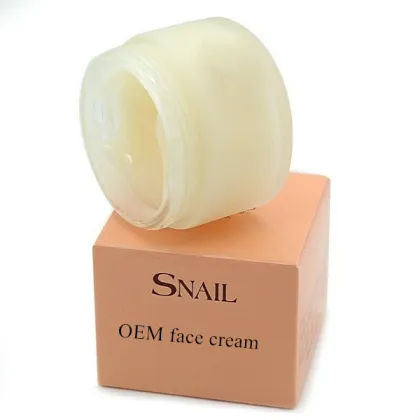 Private Label Best Korean Snail Skin Whitening Cream