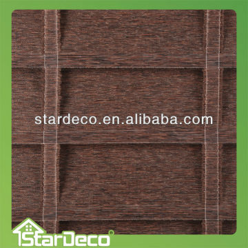 STARDECO Classic 100% polyester blackout Sheer blinds