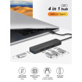 4 In 1 USB Hub Type-C naar USB3.0